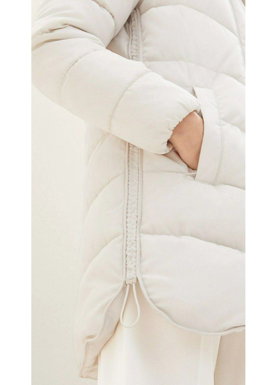 Біла зимня куртка зимова Tom Tailor