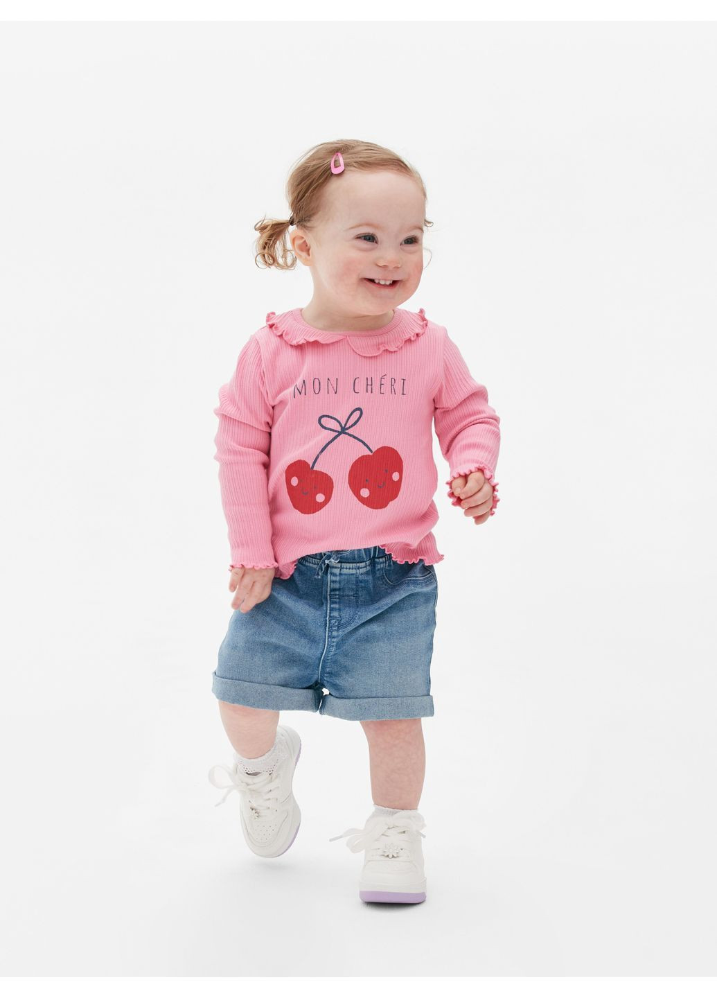 Розовый лонгслив Primark