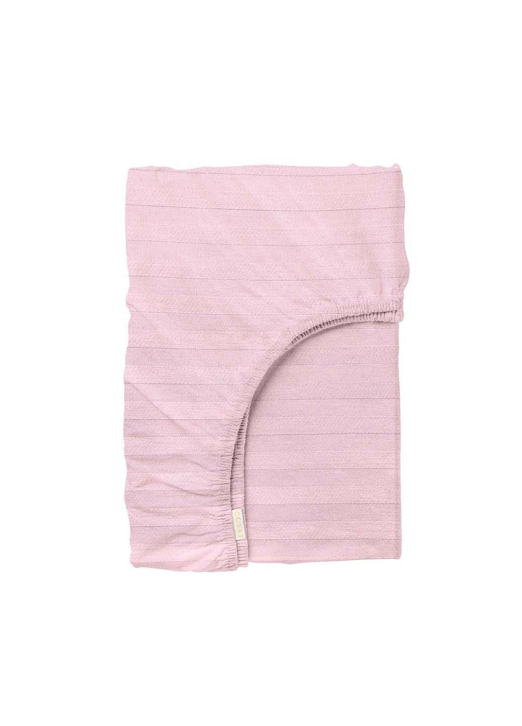 Двоспальна постіль сатин із простирадлом на гумці FLORAL CS1 180х220 см Cosas (307477469)