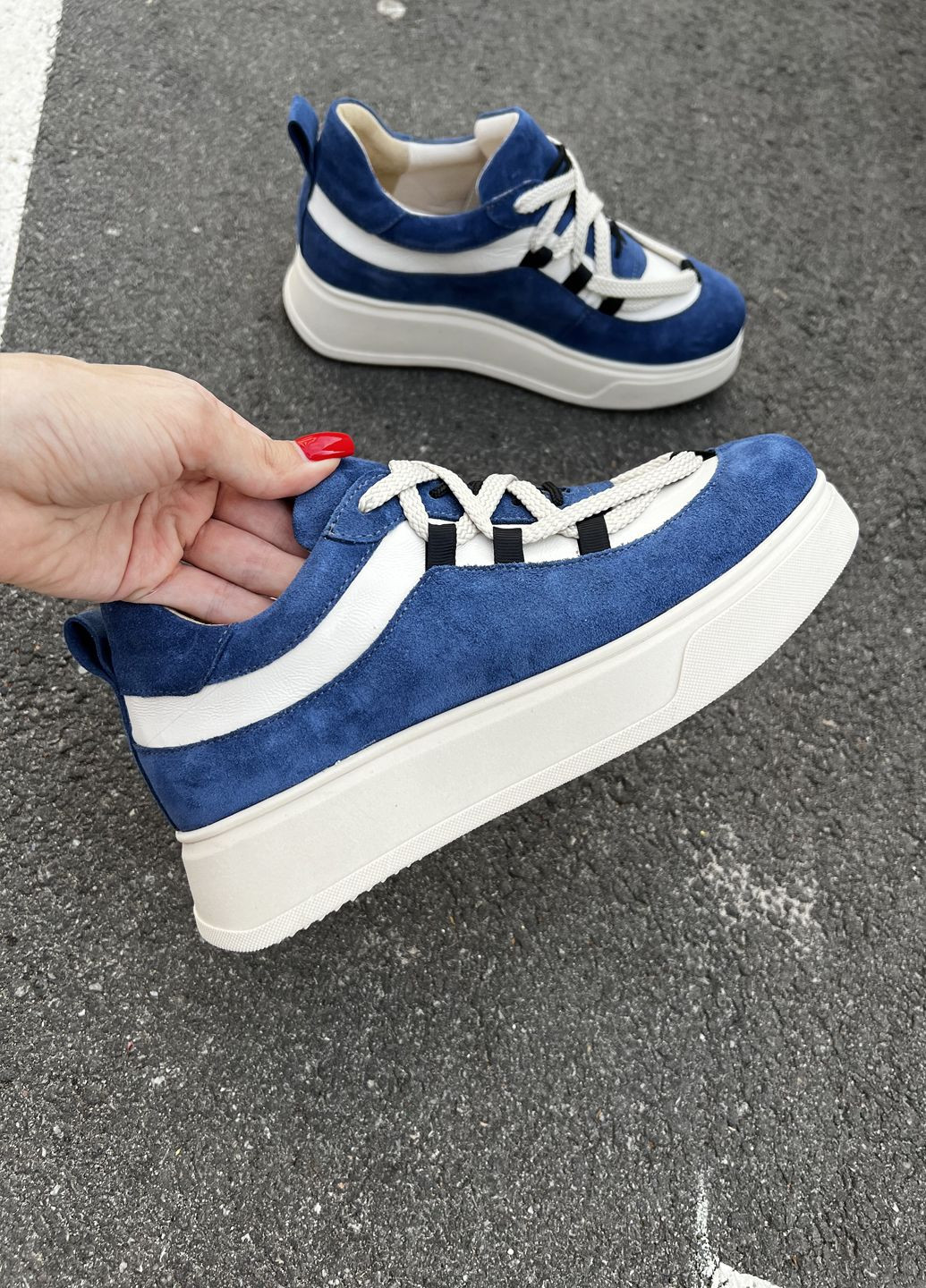 Кроссовки Rayskaya woman синие демисезоны (302089733)