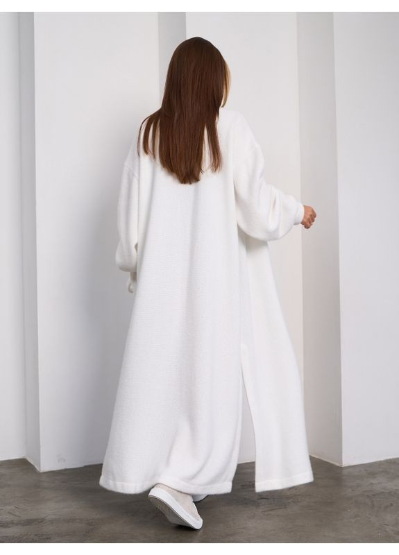 Белый демисезонный кардиган ISSA PLUS