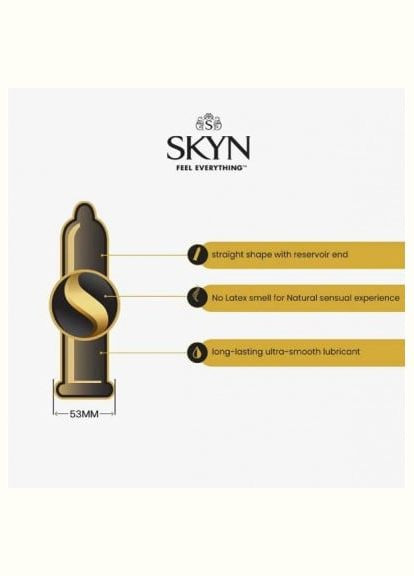 Презервативы One Original Безлатексные, 5 штук SKYN (298919195)