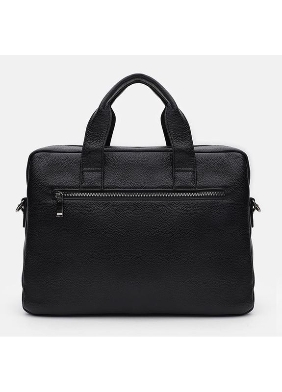 Мужской кожаный портфель K166451bl-black Borsa Leather (366343722)