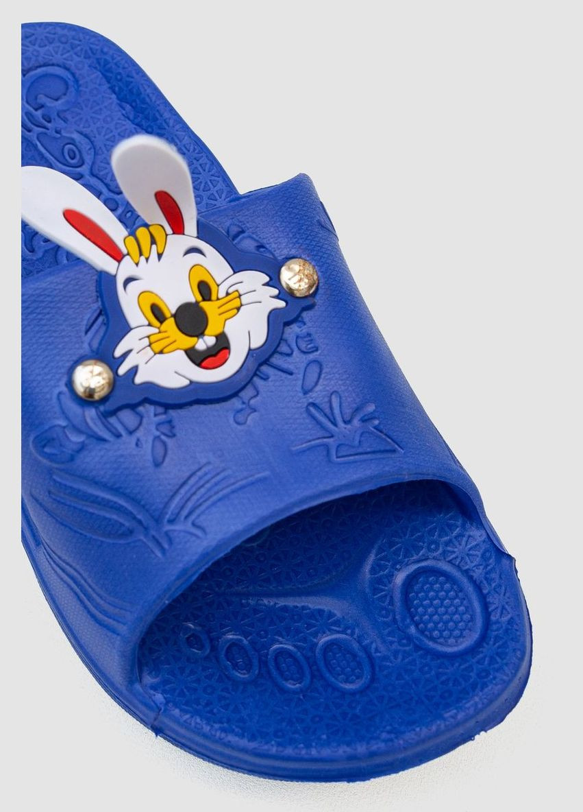 Шльопанці дитячі гумові, колір синій, 243R011 Ager (315789244)