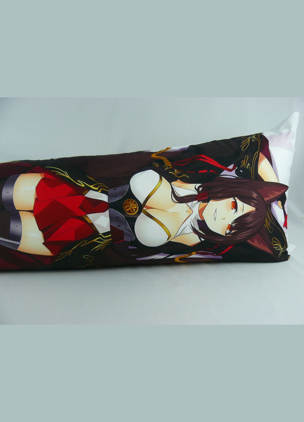 Дакiмакура 150 х 50 см Азур Azur AKAGI Подушка обнімашка аніме двостороння зі знімною наволочкою принт Viva (346055823)