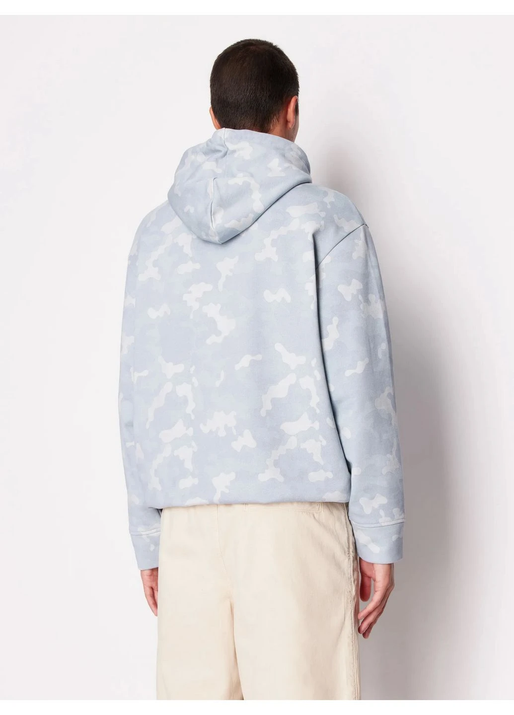 Худи 8531478 Светло-синий WH4251 Armani Exchange (381514641)