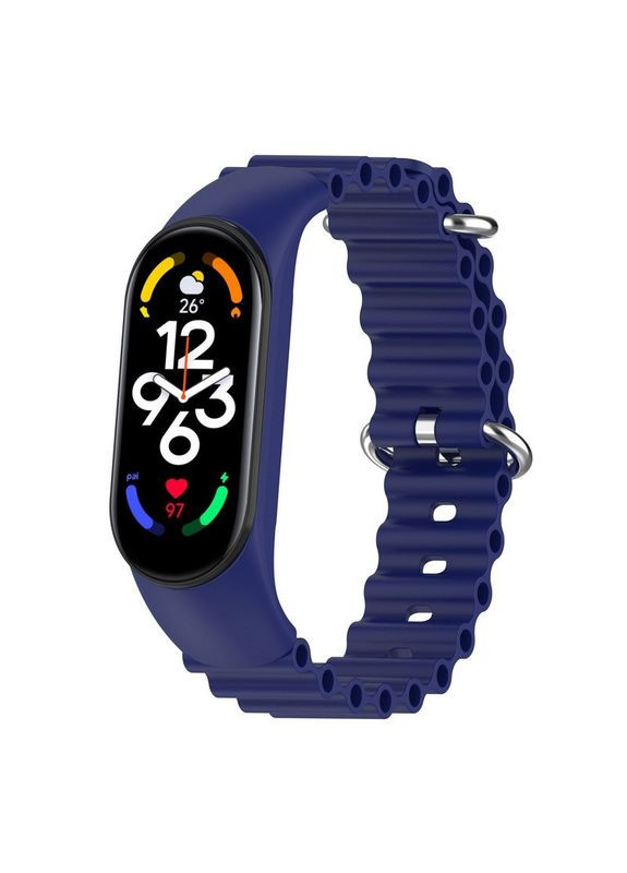 Ремешок для Xiaomi mi band 8 9 / ремешки на сяоме, ксиоми ми бэнд / силиконовый ремень к фитнес-браслету Epik (360628637)