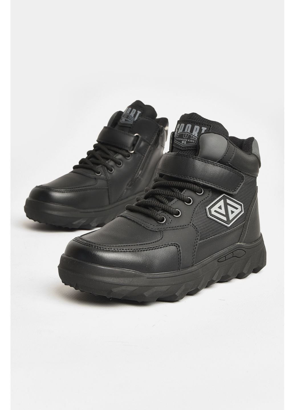 Черевики дитячі зимові чорного кольору Let's Shop (366423179)