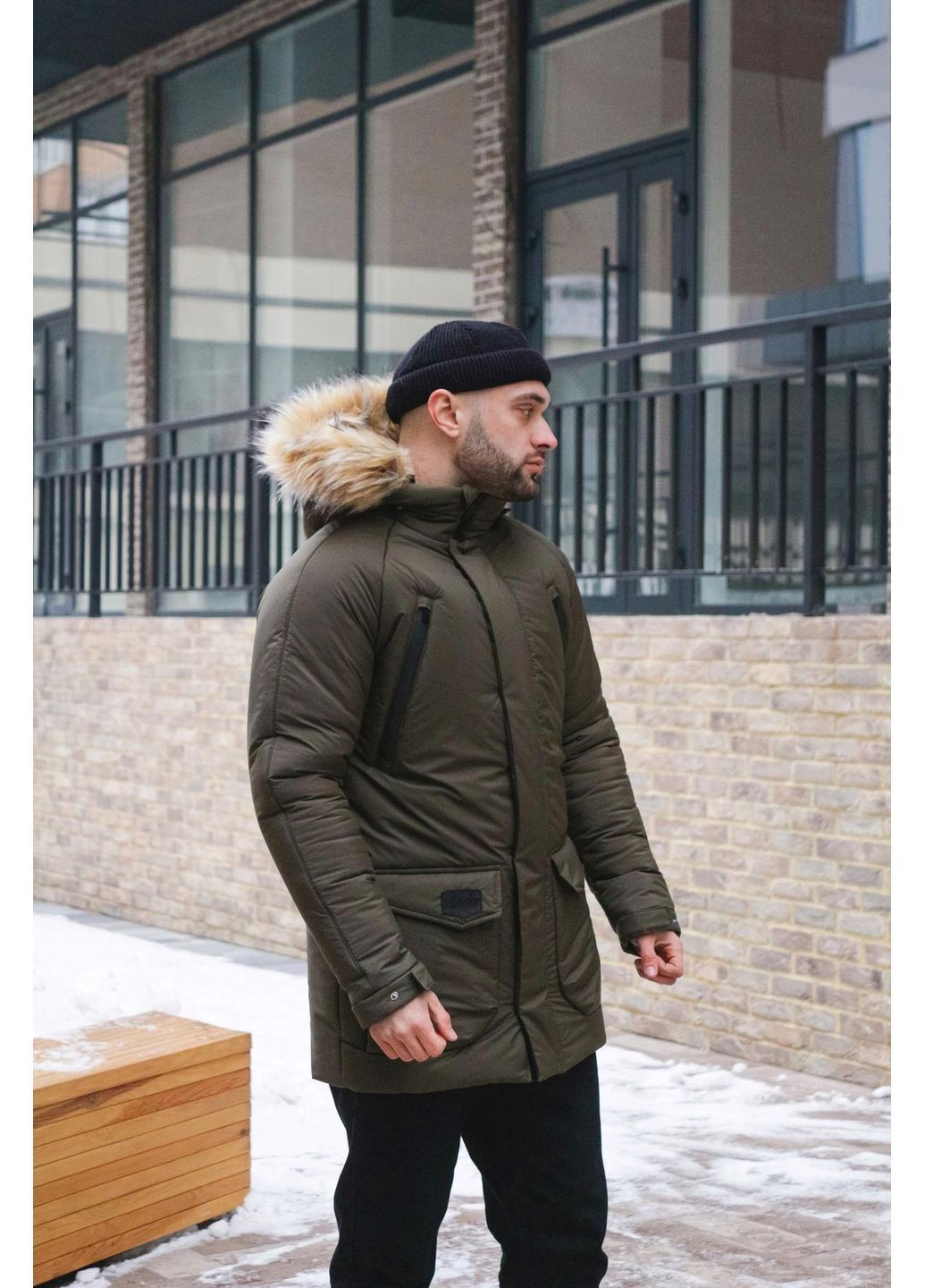 Базова утеплена парка на пуху Vakko (362622862)