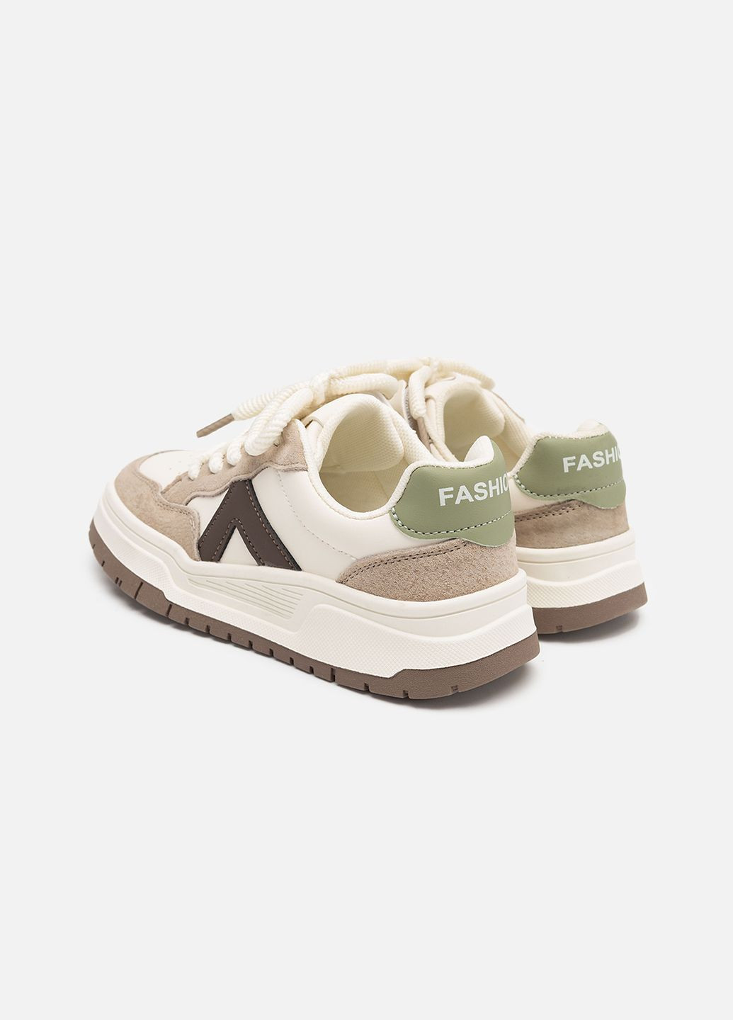 Бежеві кеди на пласкій підошві для хлопчика колір бежевий cb-00254450 Buddy Sheep