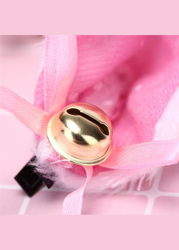 Ушки на заколках с бубенцами. Белые 1 пара A.G. (299770269)