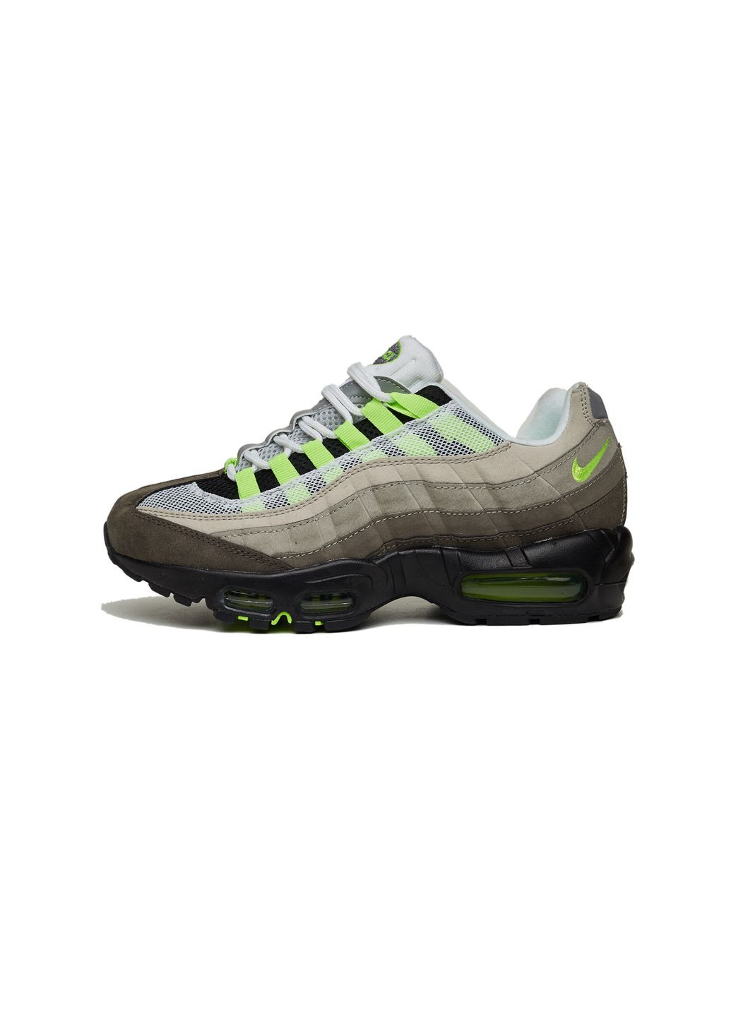 Комбіновані Осінні кросівки чоловічі nike air max 95 neon найк аір макс 95 No Brand