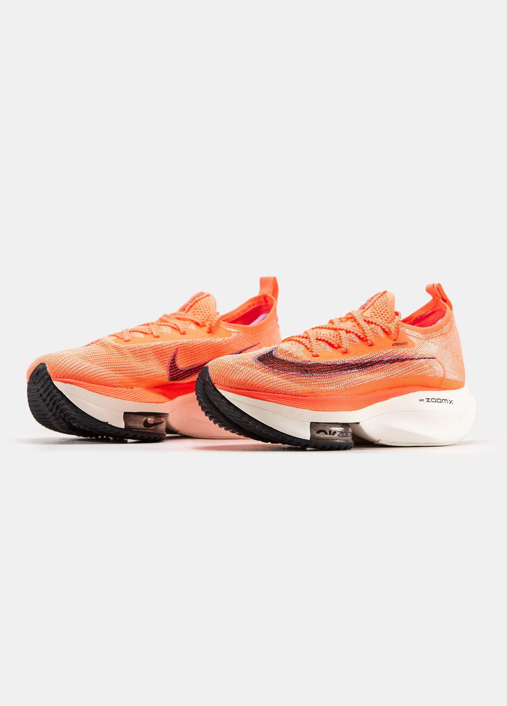 Кросівки жіночі Nike Air Zoom Alphafly orange white | Найк Аір Зум Алфафлай помаранчеві білі No Brand помаранчеві демісезони (315761828)