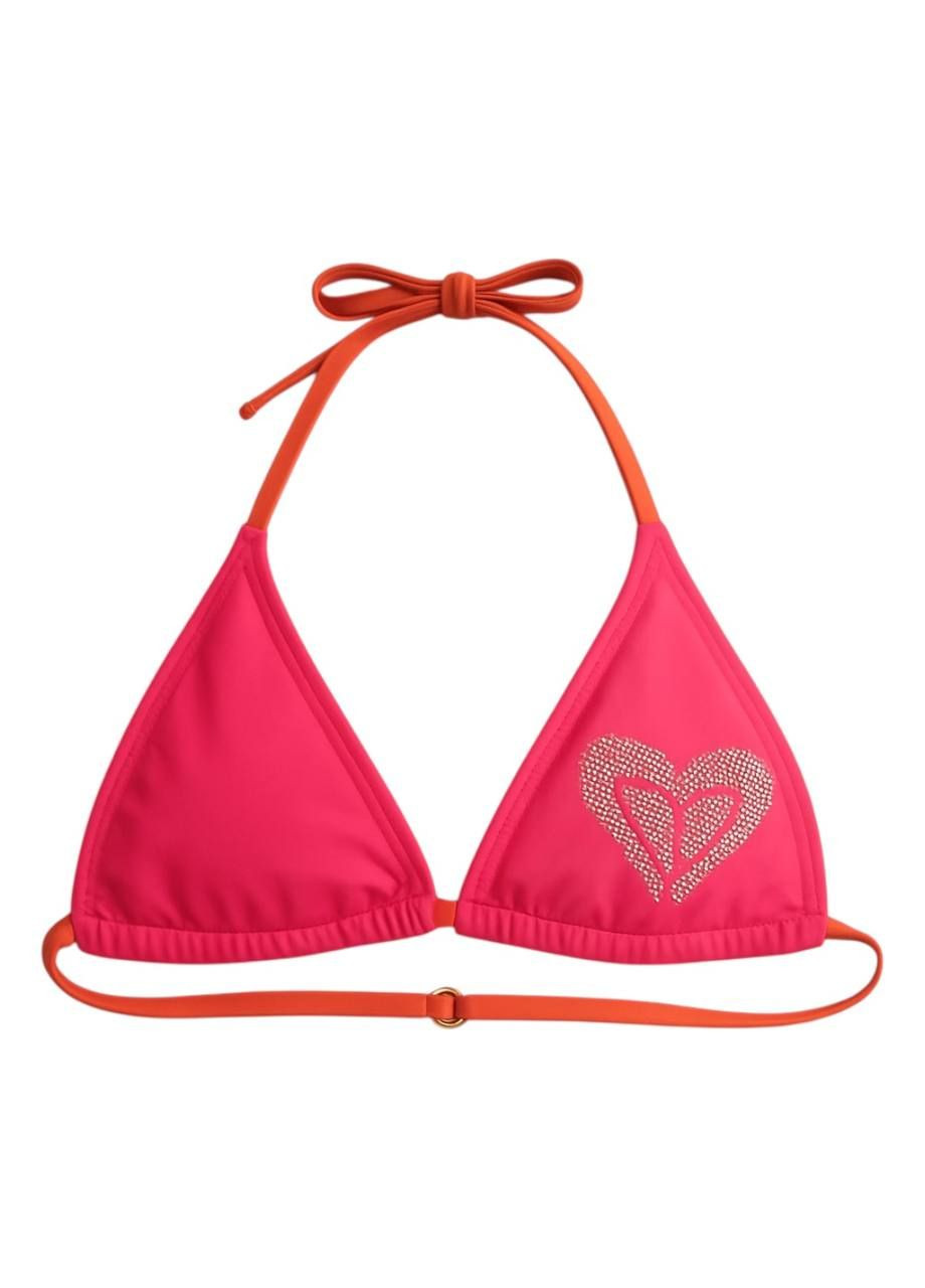 Купальный лиф Розово-черный Roxy (348791126)