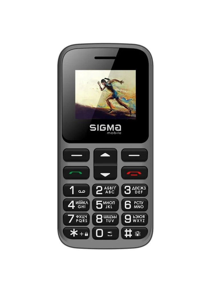 Мобільний телефон (m269309) Sigma Comfort 50 HIT2020 Grey (367063951)