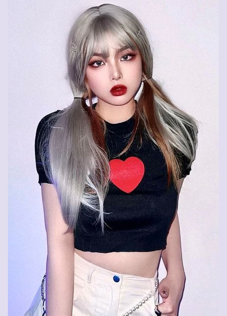 Футболка женская трикотажная укороченая черного цвета Let's Shop - (294607995)