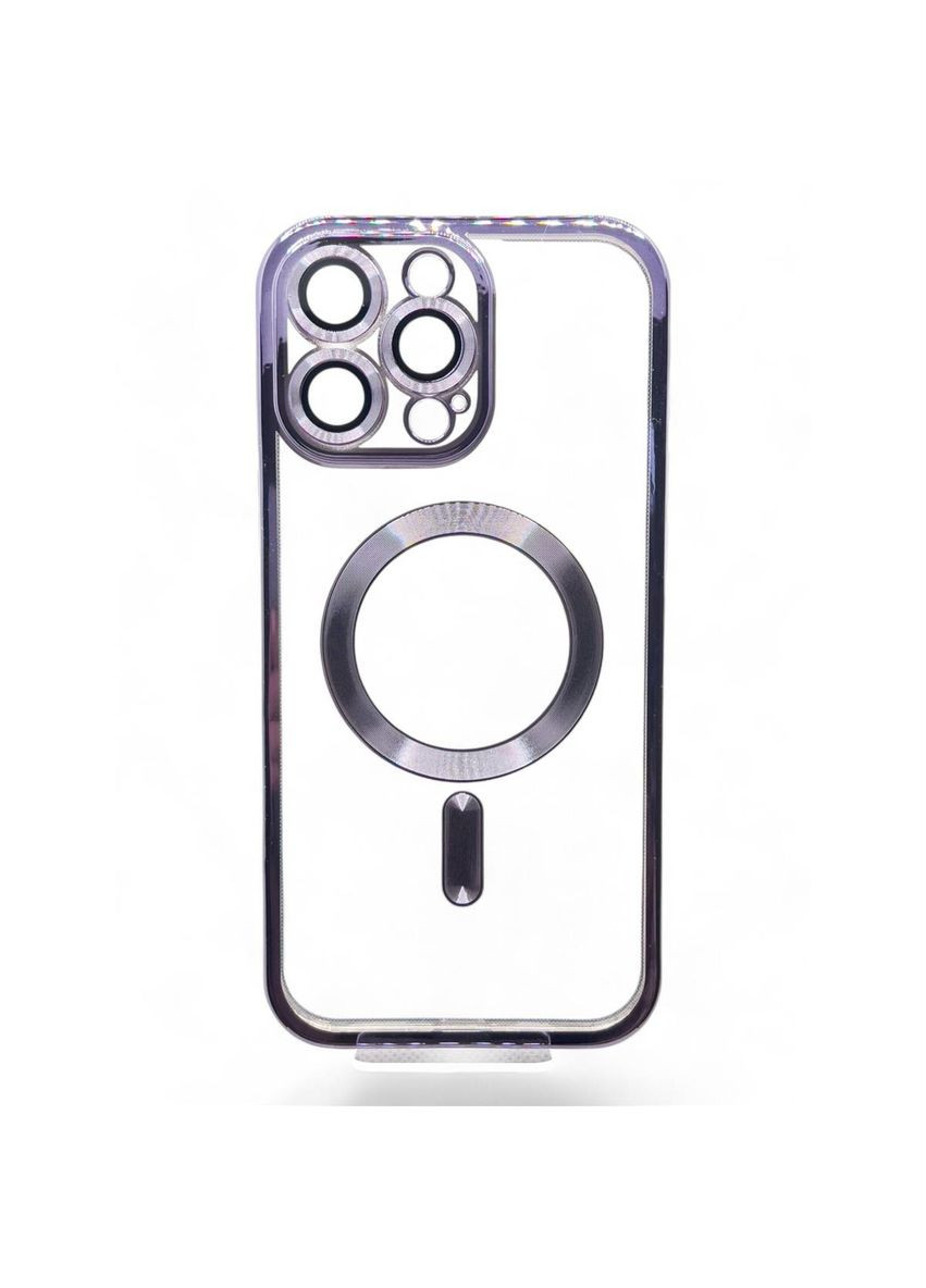 Чехол-накладка TPU Chrome Case MagSafe для Apple iPhone 16 Pro Max Purple (712089) BeCover (342331635)