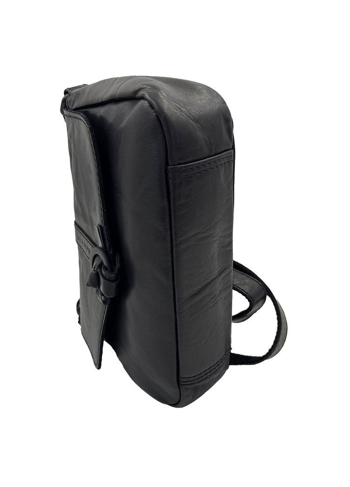 Сумка кожаная женская черная винтажная кроссбоди SPIKES&SPARROW 6111300_black Spikes & Sparrow (365279754)