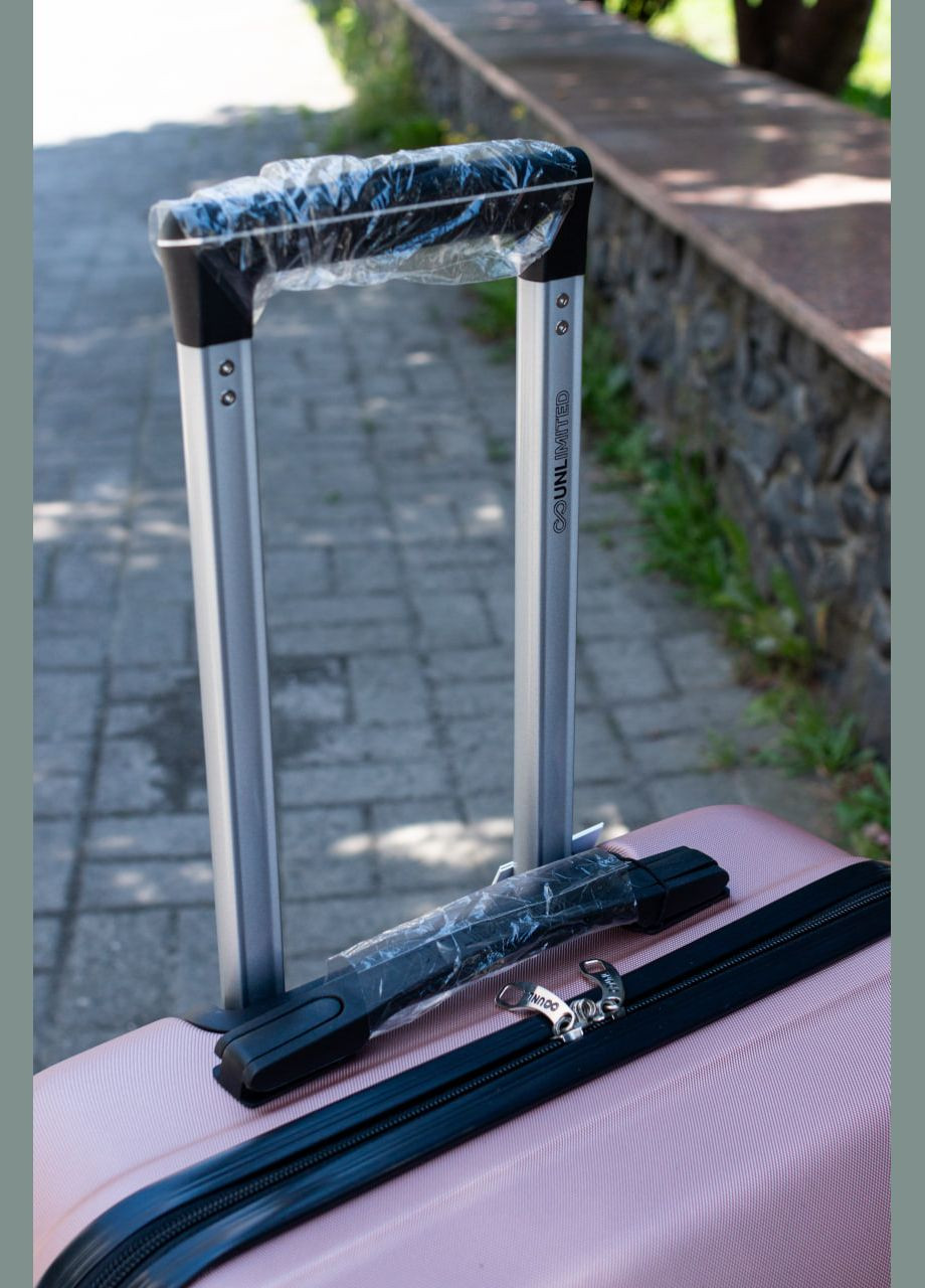 Валіза пластикова 147 Unlimited ручна поклажа S, колір чорний Wings 147UNL (343339826)