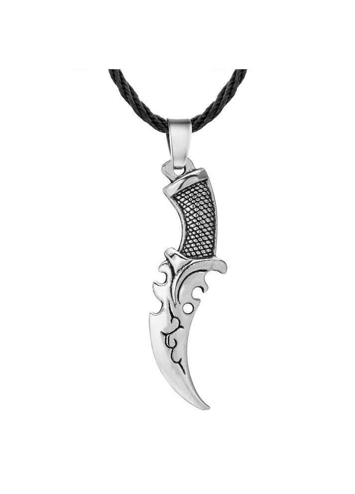 Кулон підвіска ніж стилет пташина лапа з вікінгів амулет оберіг талісман на шнурку No Brand (346125138)