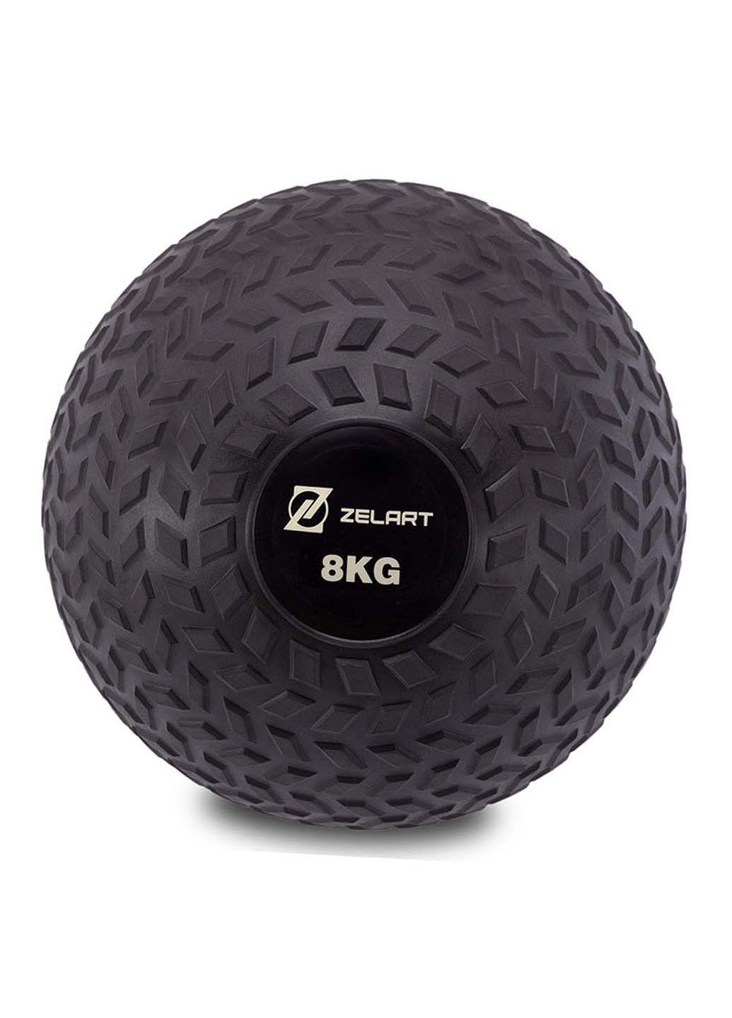 М'яч набивний слембол для кросфіту рифлений Slam Ball FI-7474 8 кг FDSO (290109296)