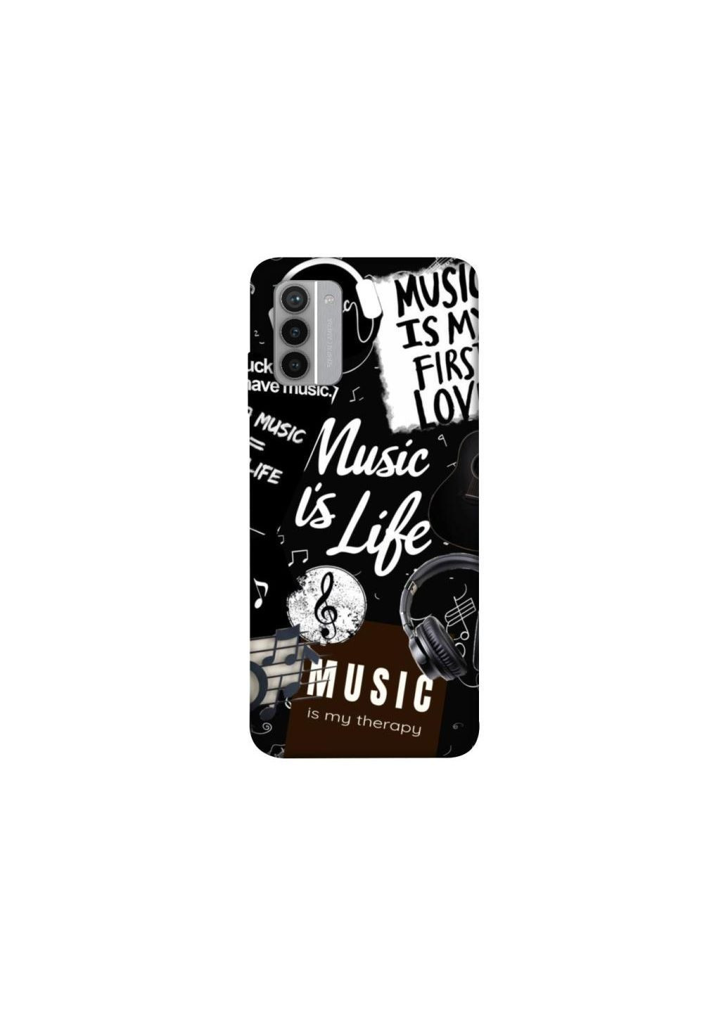 Чохол на Nokia G42 Music is Life Frontalka (363898926)