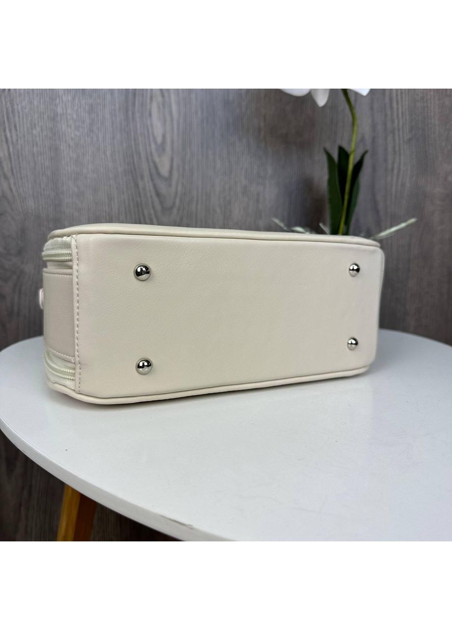 Мини сумочка клатч женская экокожа молочная Jacobs (363135900)