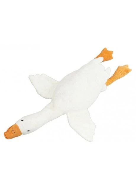 Дитяча м`яка іграшка Гусак-обіймак, розмір 70 см. White (142726) Yufeng (340911109)
