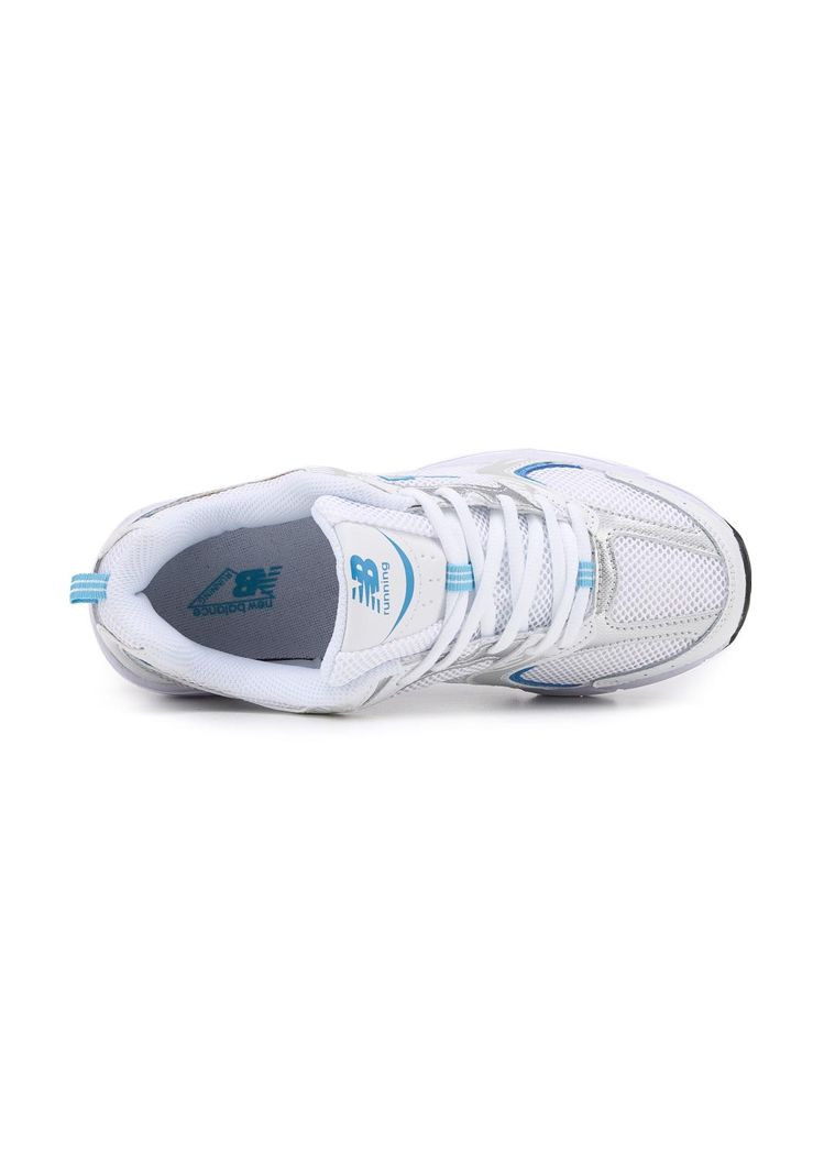 КРОСІВКИ ЖІНОЧІ NEW BALANCE 530 WHITE SKY BLUE НЬЮ БЕЛАНС 530 No Brand білі демісезони (369387818)