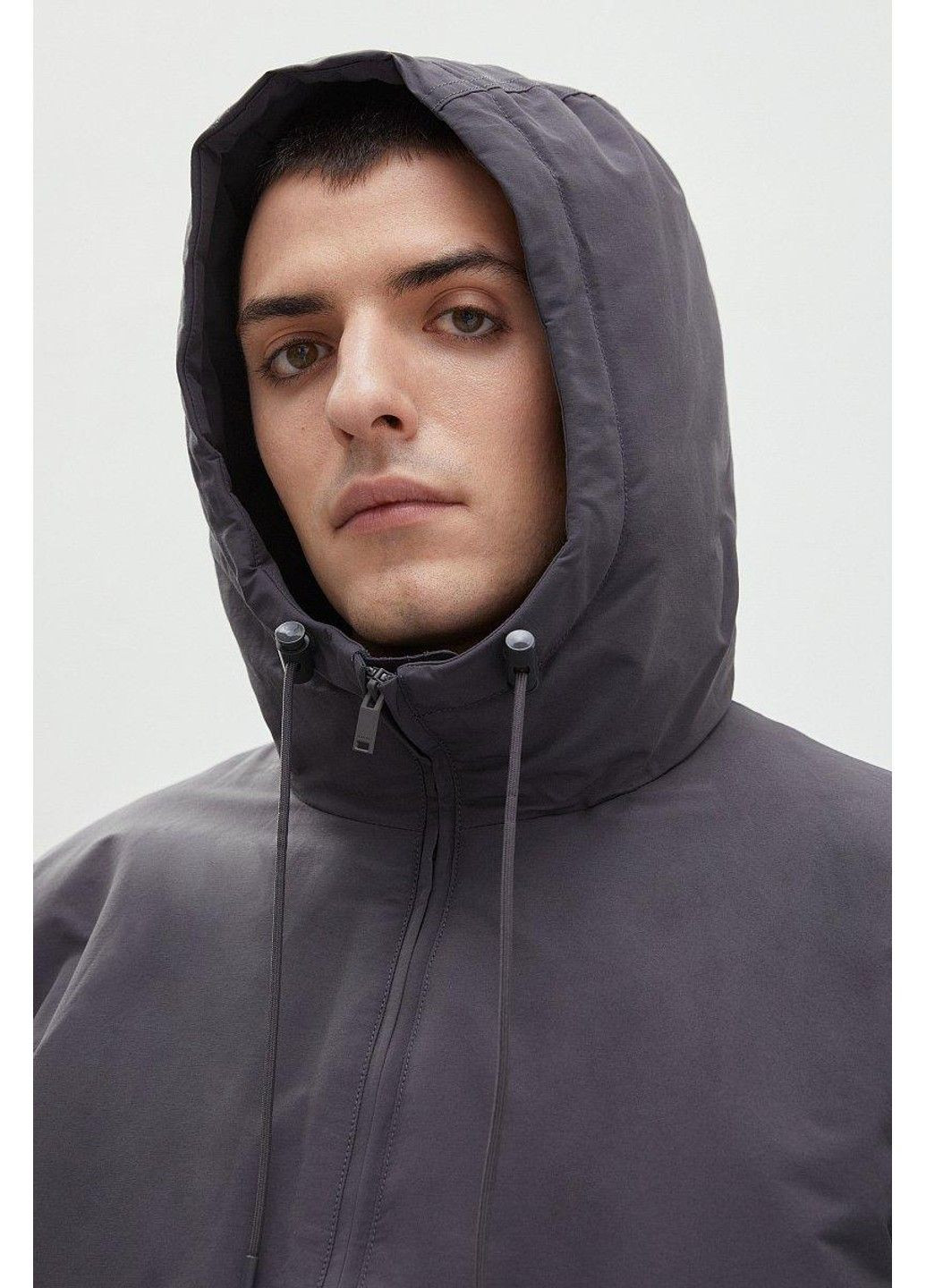 Темно-сіра демісезонна куртка fbd21000-202 Finn Flare