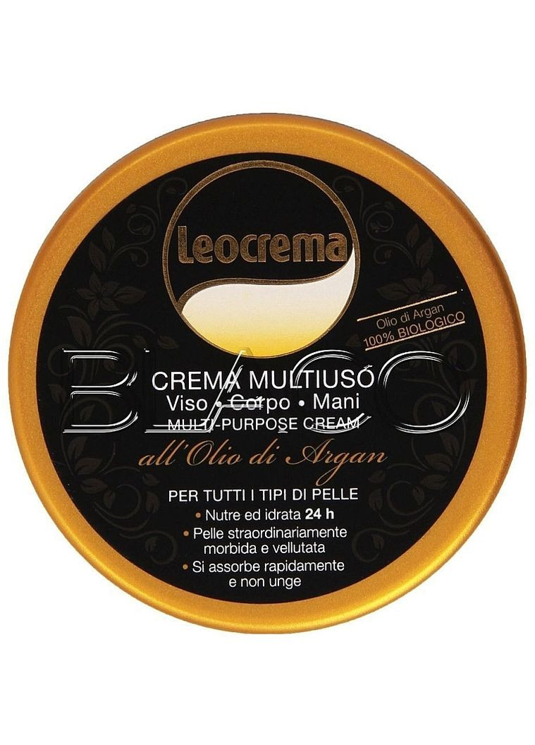 Крем для обличчя, тіла й рук з аргановою олією Multipurpose Cream Argan Oil 150ml (1233199-141505) Leocrema (369563384)