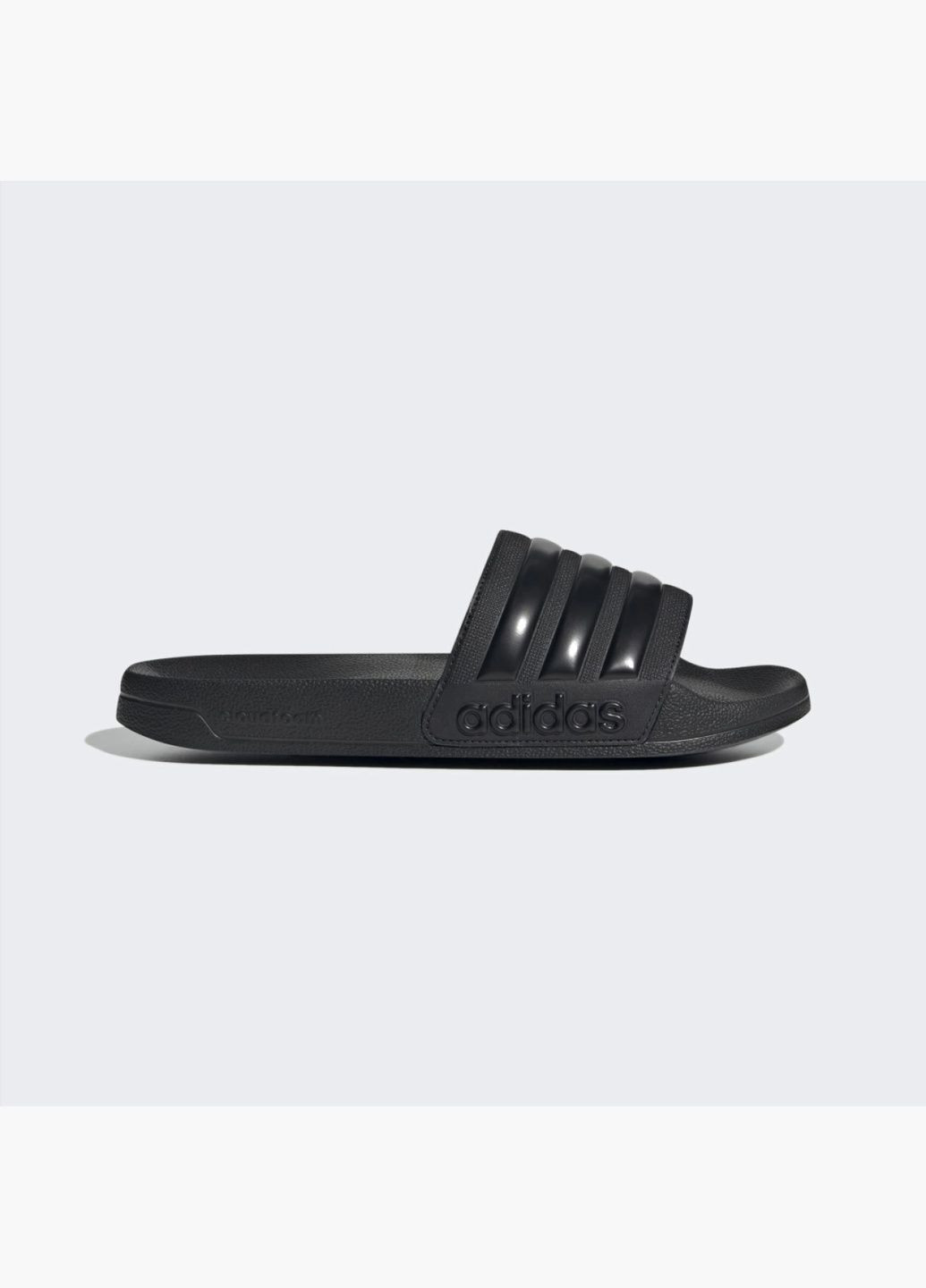 Черные тапочки унисекс adilette shower slides black gz3772 adidas