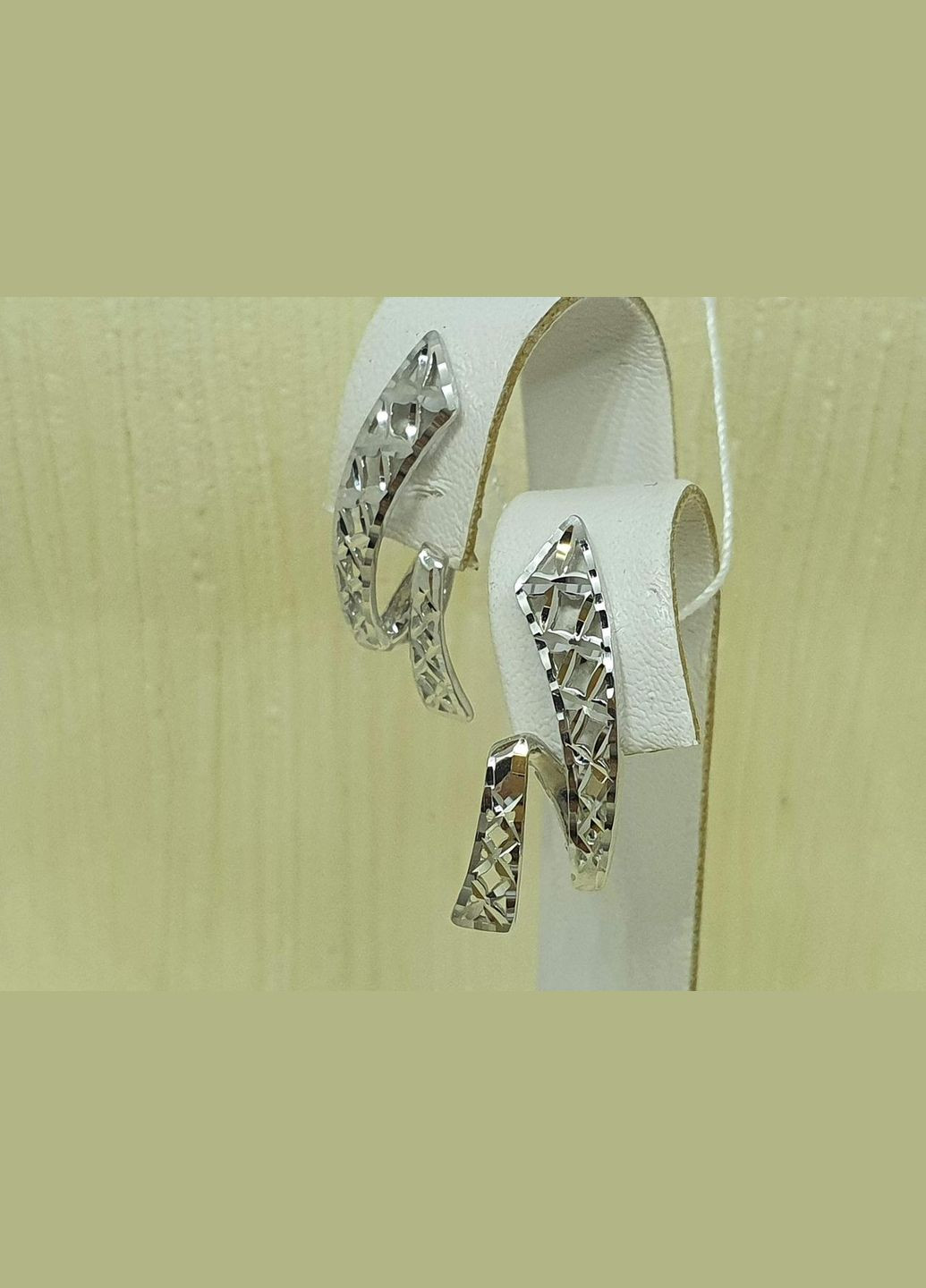 Золоті сережки з алмазною гранню. 210456_Б FAVORITUM (296987319)