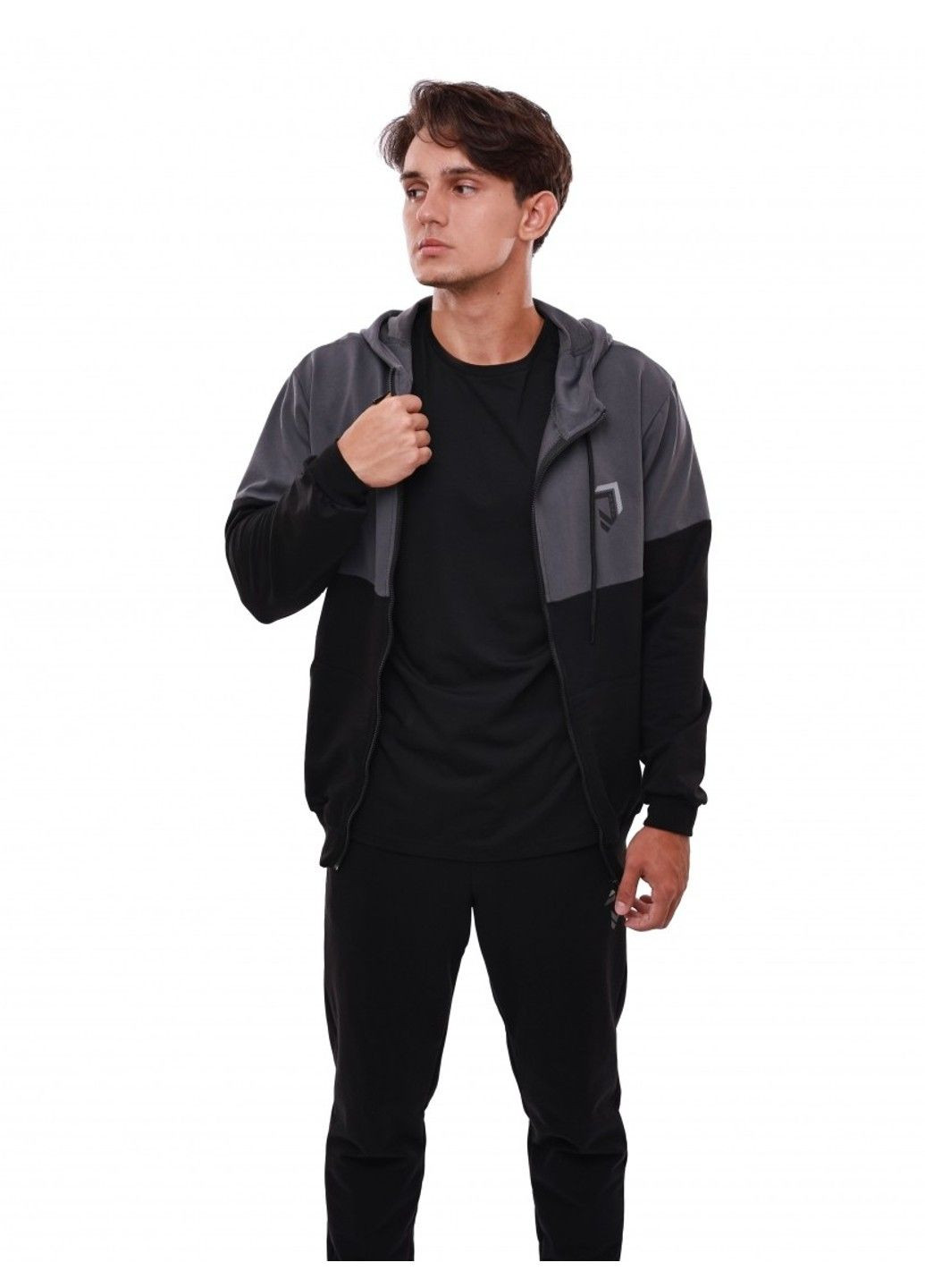 Сірий костюм спортивний чоловічий Griffin