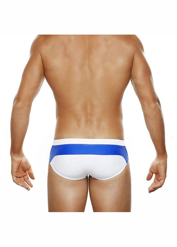 Мужские белые пляжные, спортивные, повседневные, кэжуал мужские плавки брифы темно-синий 6218 брифы Sport Line