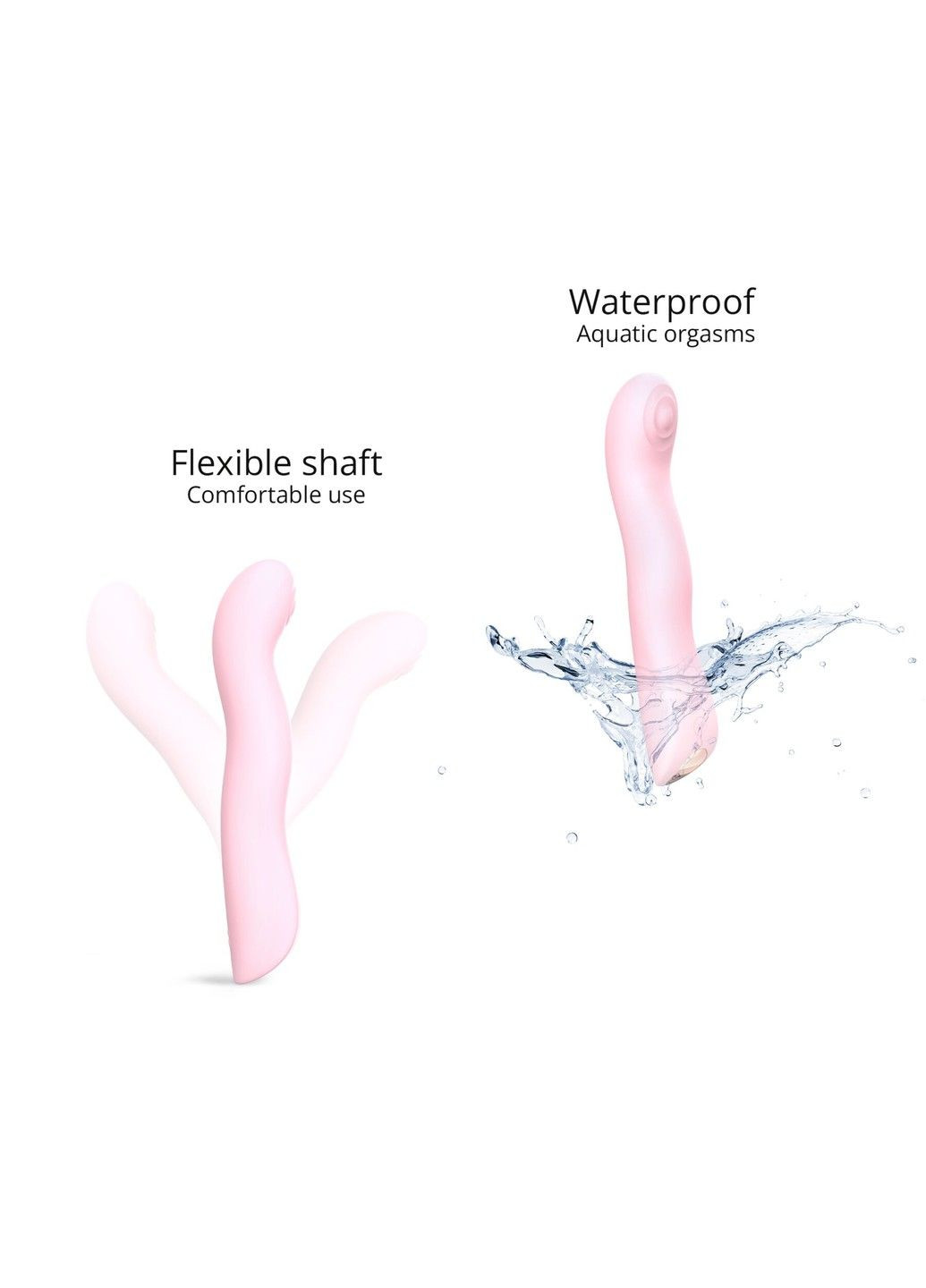 Вібратор SWAP - BABY PINK, з пульсівною перлиною для точки G, 3 мотори, гнеться Love To Love (316231786)