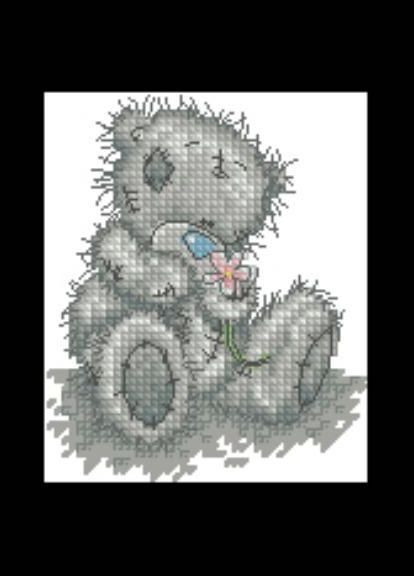 Набор для вышивки крестиком. Размер: 7*9 см. Цветы для Вас. Лоскуток (315362032)