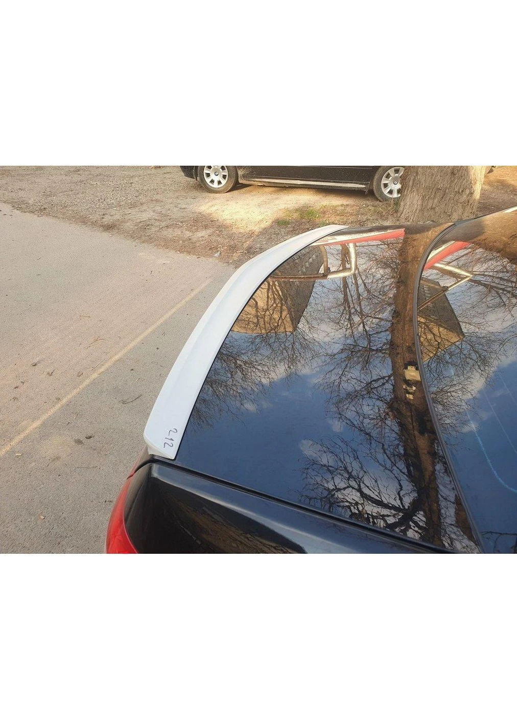 Спойлер (ABS, под покраску) для Mercedes E-сlass W212 2009-2016 гг No Brand E-Class (389780916)