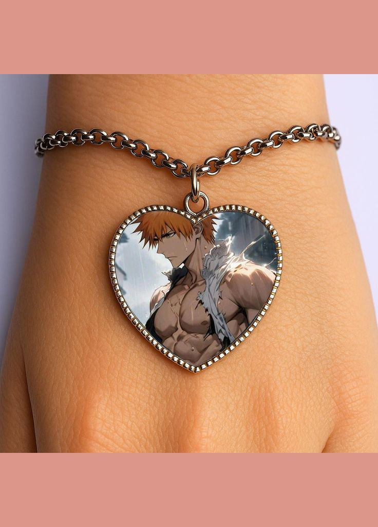 Браслет Аніме Бліч #007 (серце) No Brand (329331344)