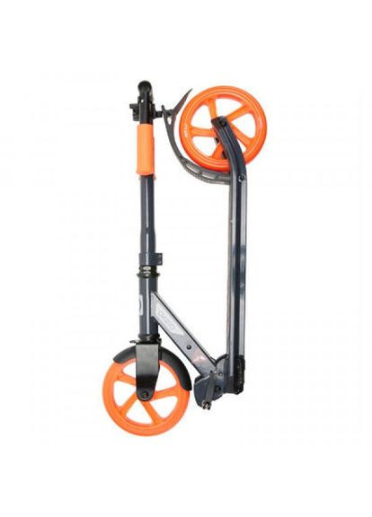 Дитячий Двоколісний Самокат (від 9 - 14 років) MID 7 Підлітковий Чорний з Помаранчевим Oxelo (348117006)