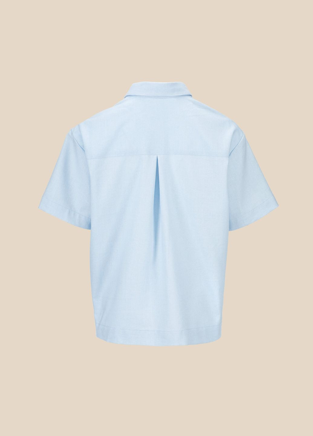 Голубой повседневный рубашка LAWA