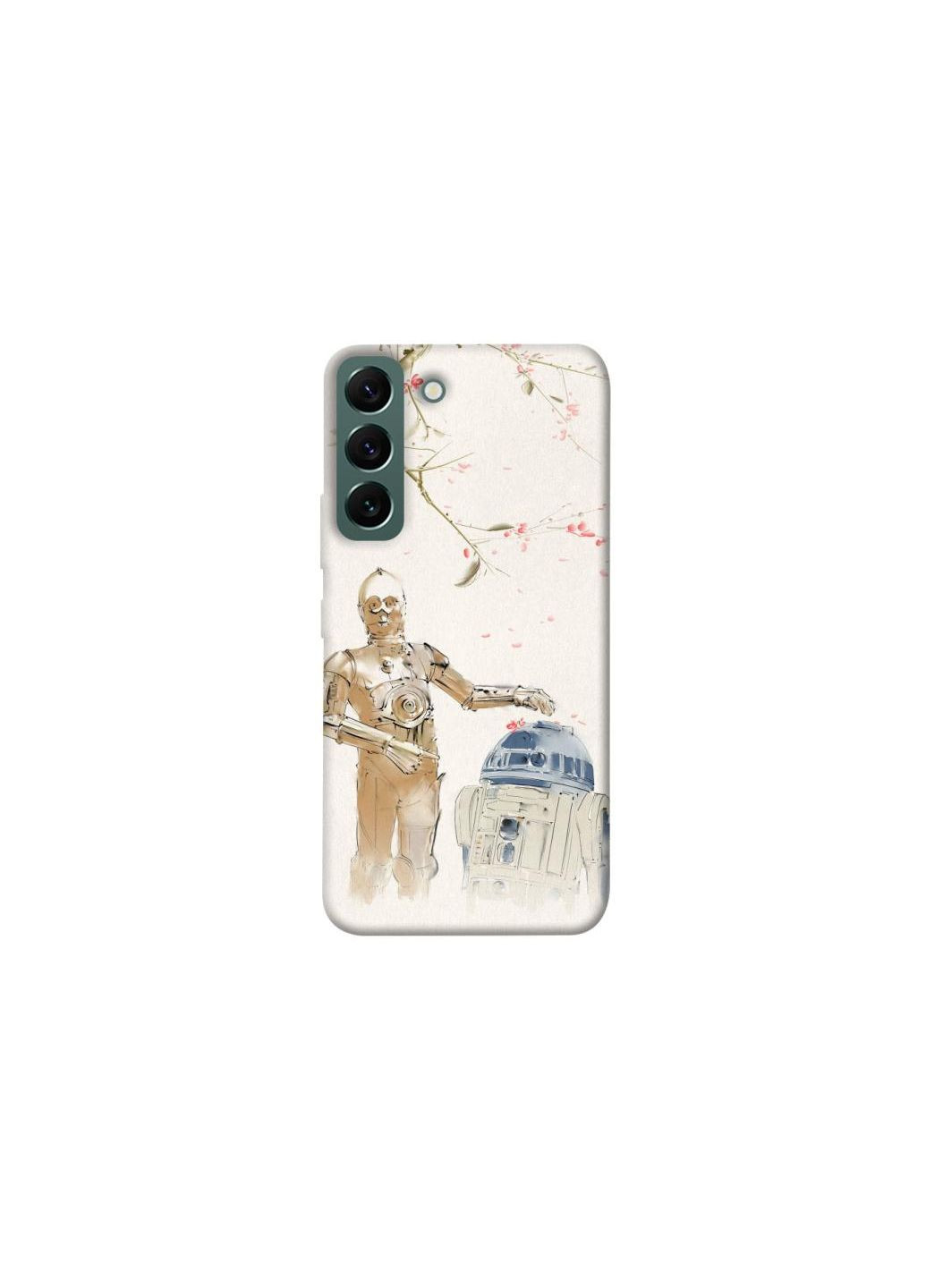 Чехол на Samsung Galaxy S22 Star Wars robots Frontalka (354671636)