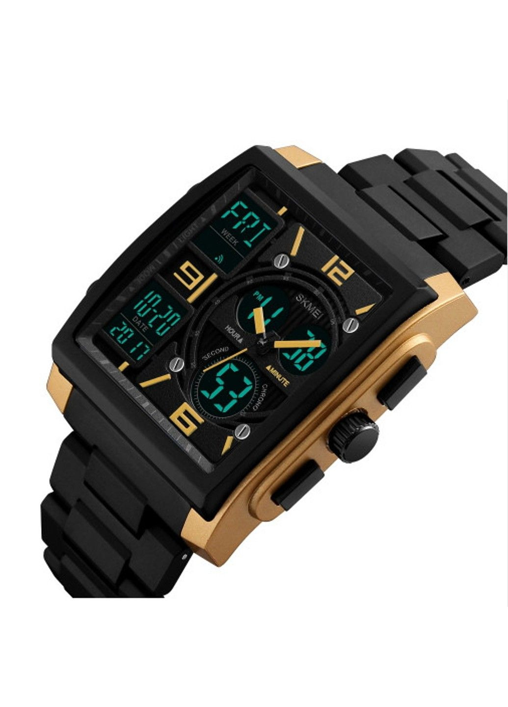 Наручний годинник Durable 1274 золотий Skmei (313653785)