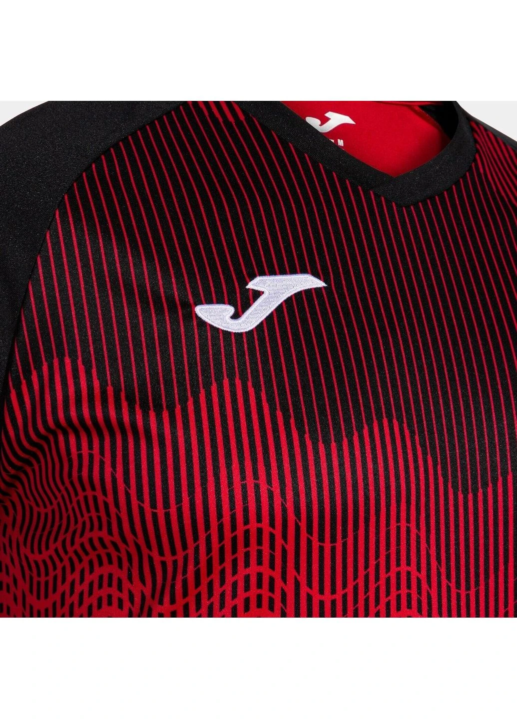 Червона футболка червоно-чорна 103679.601 Joma TIGER VI