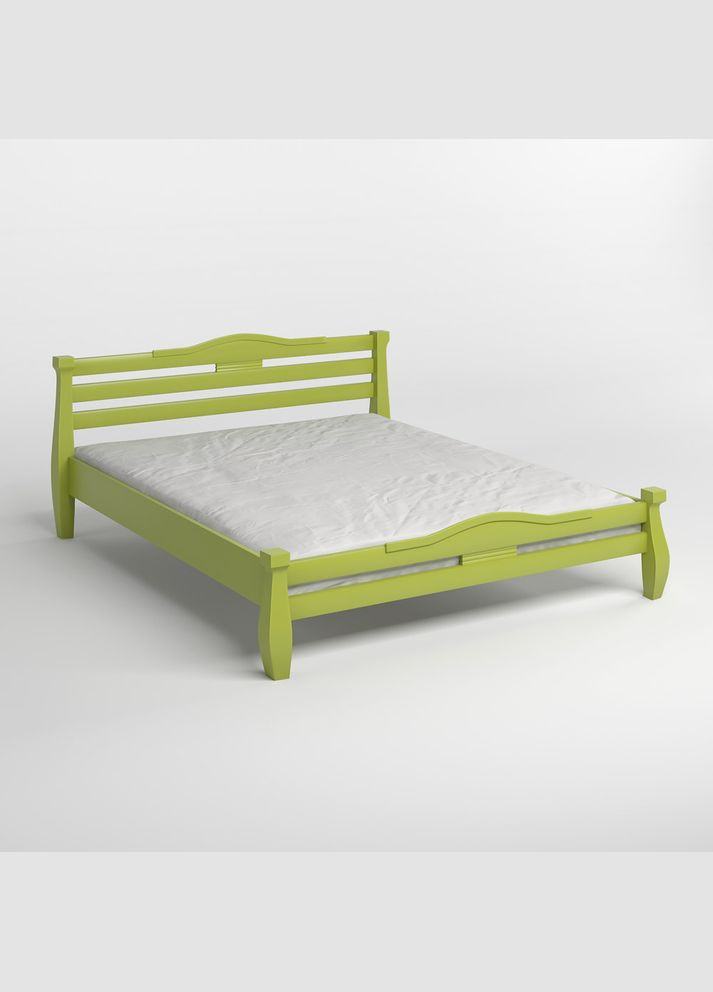 Двоспальне дерев'яне ліжко Монако (S3050G70Y) 160х190 см (MBG-4395) Mebigrand (368282406)