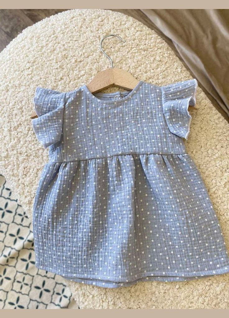 Комбинированное платья для новорожденных Баранчик БО (289479921)
