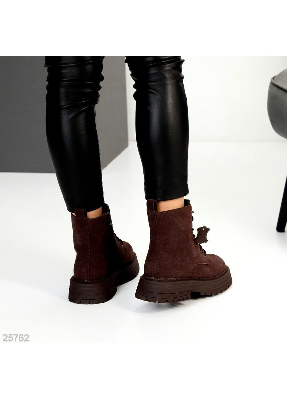 Зимние зимние ботинки Helen из натуральной замши