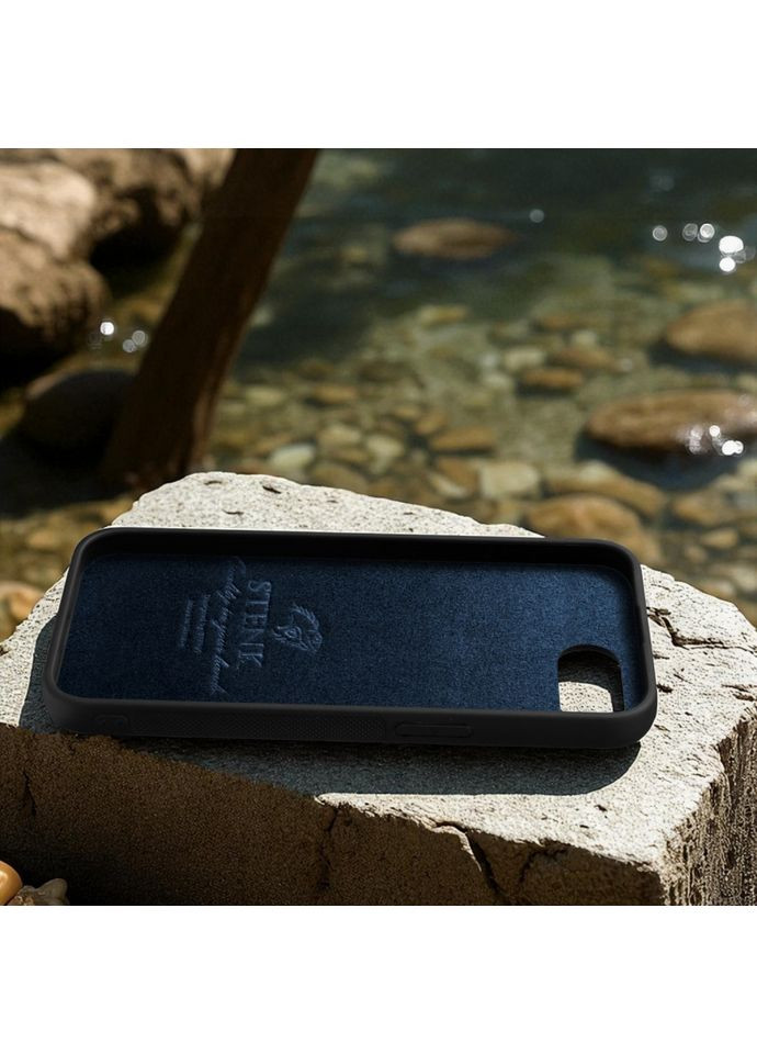 Накладка SkinBacker Wood для Apple iPhone 16е Американский орех (79792) Stenk (362376418)