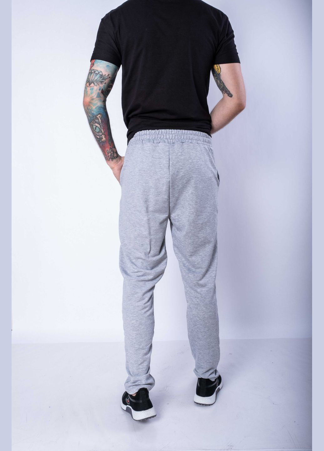 Штани спортивні (Сірий меланж) Time of Style (329153907)
