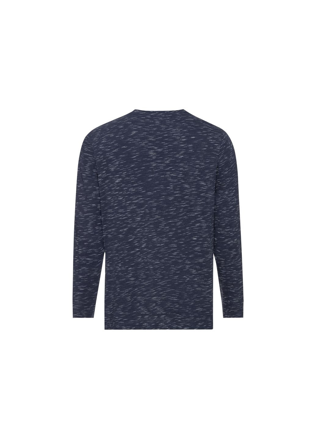 Футболка-лонгслів приталена з круглим вирізом для чоловіка LIDL 416949 темно-синій Livergy темно-синій